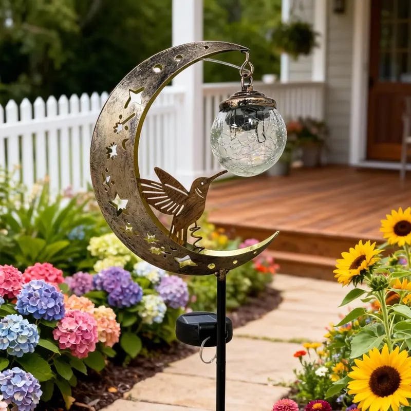 Solar-LED-Gartenstecker Schmetterling