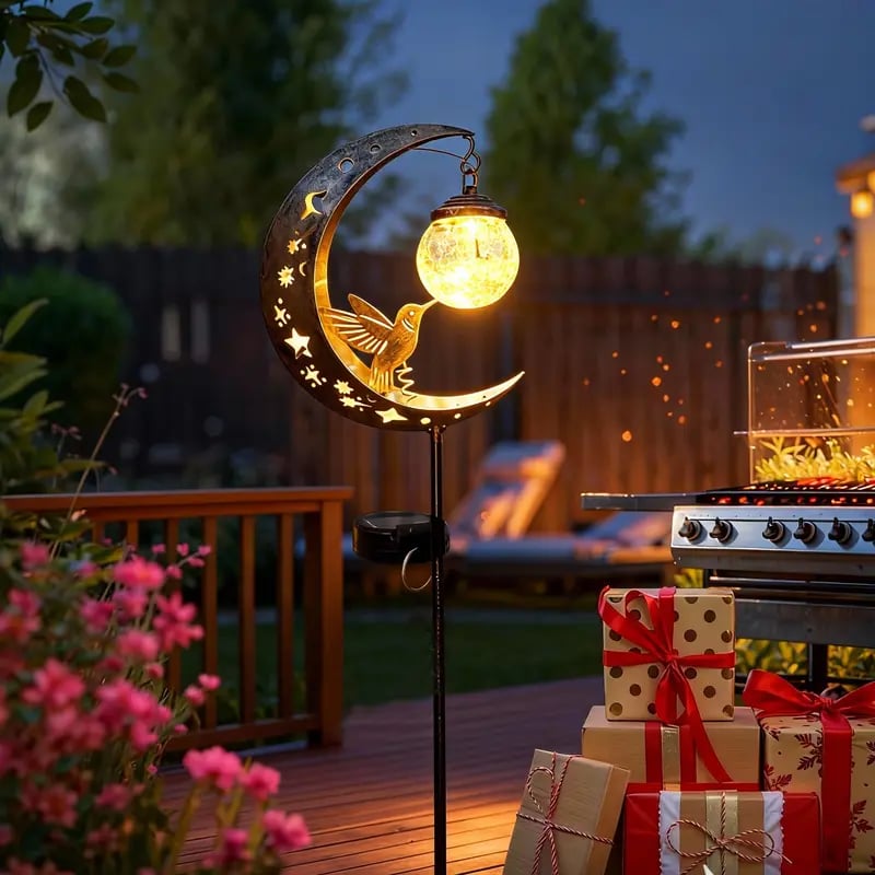 Solar-LED-Gartenstecker Schmetterling