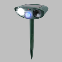 Solar-Ultraschall-Hasenvertreiber mit LED-Blitzlicht