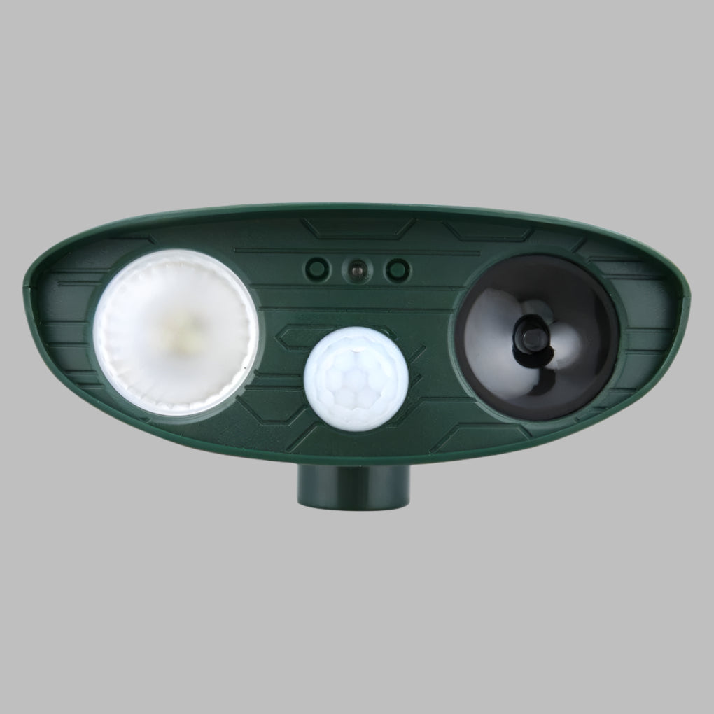 Solar-Ultraschall-Hasenvertreiber mit LED-Blitzlicht