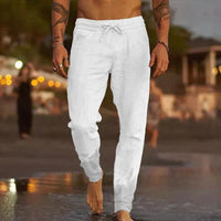 Sommer-Leinenhose für Herren