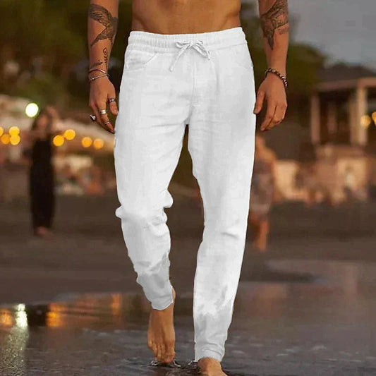 Sommer-Leinenhose für Herren