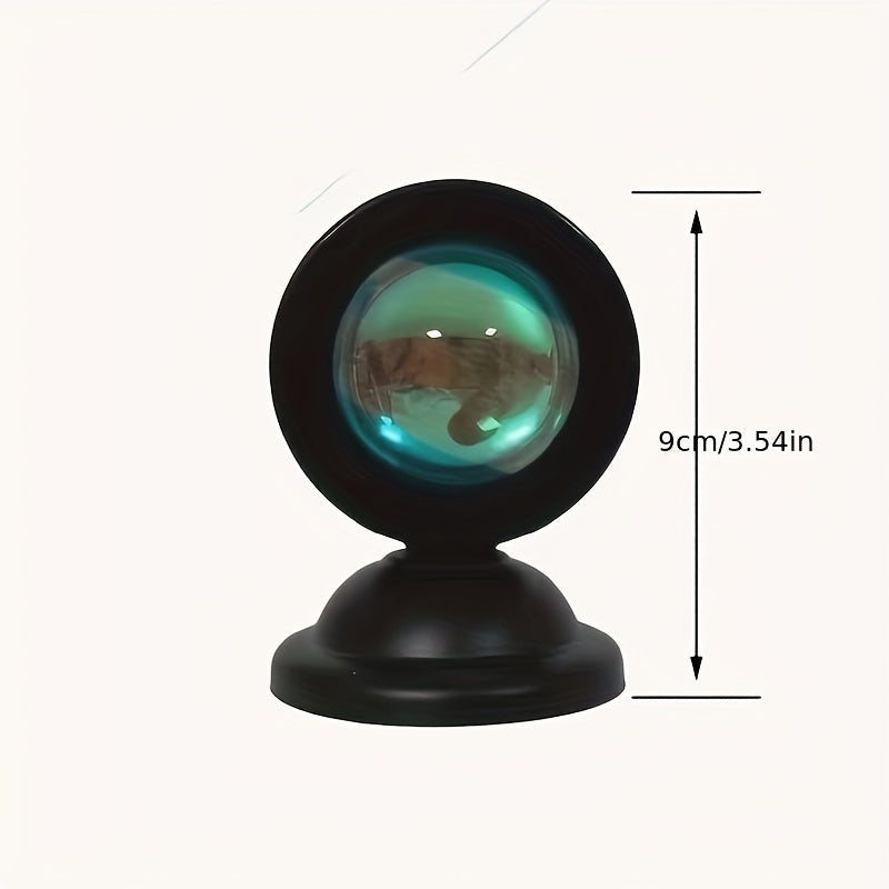 Sonnenuntergangs-Projektionslampe | USB-betriebenes Stimmungslicht