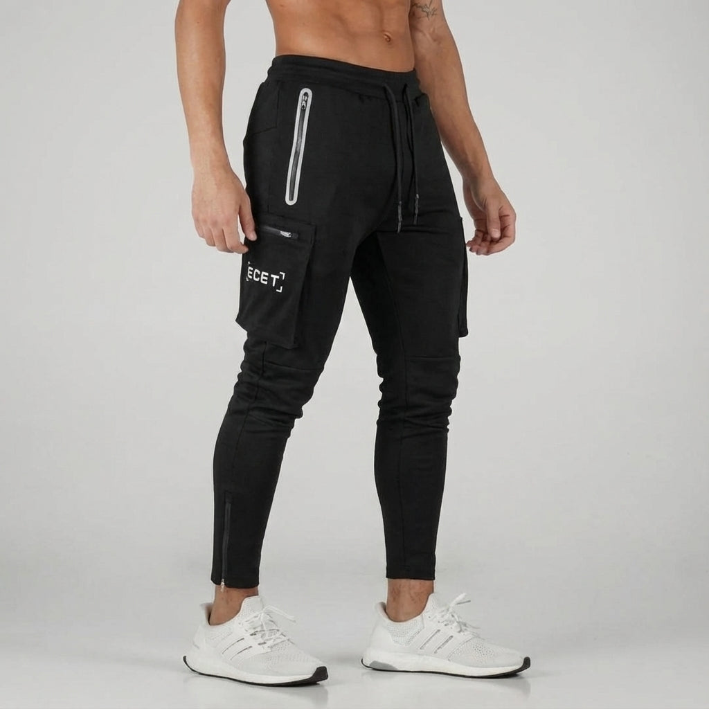 Sportliche Jogginghose mit Taschen
