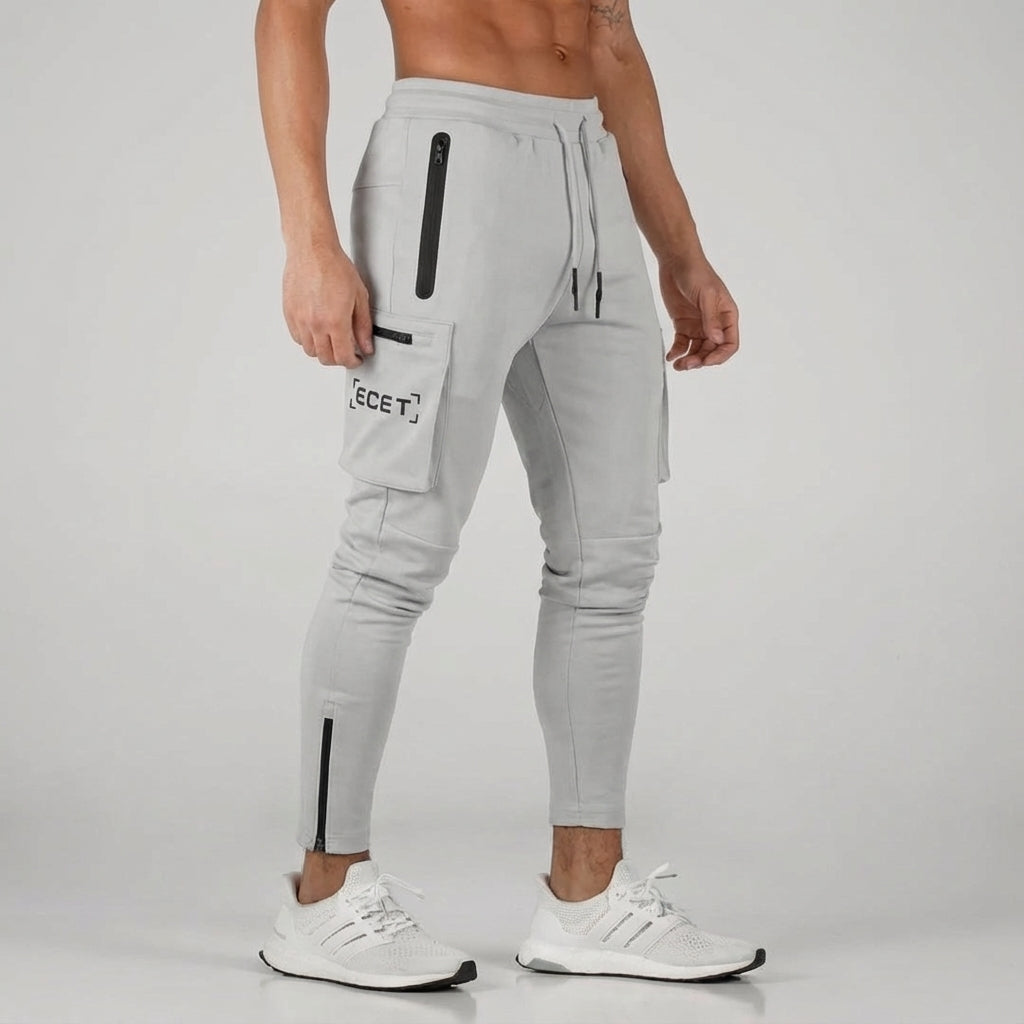 Sportliche Jogginghose mit Taschen