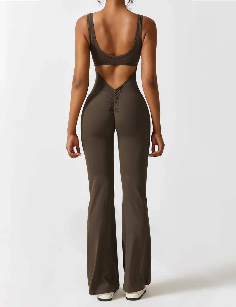 Sportlicher Jumpsuit mit freiem Rücken für Damen