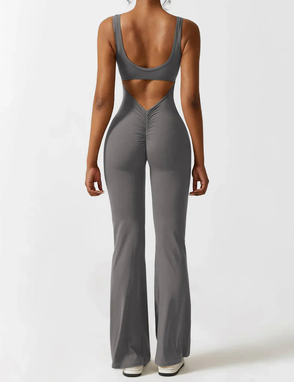 Sportlicher Jumpsuit mit freiem Rücken für Damen