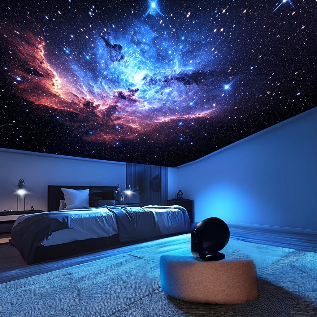 Sternenprojektor – LED-Weltraumprojektion mit Timer-Funktion