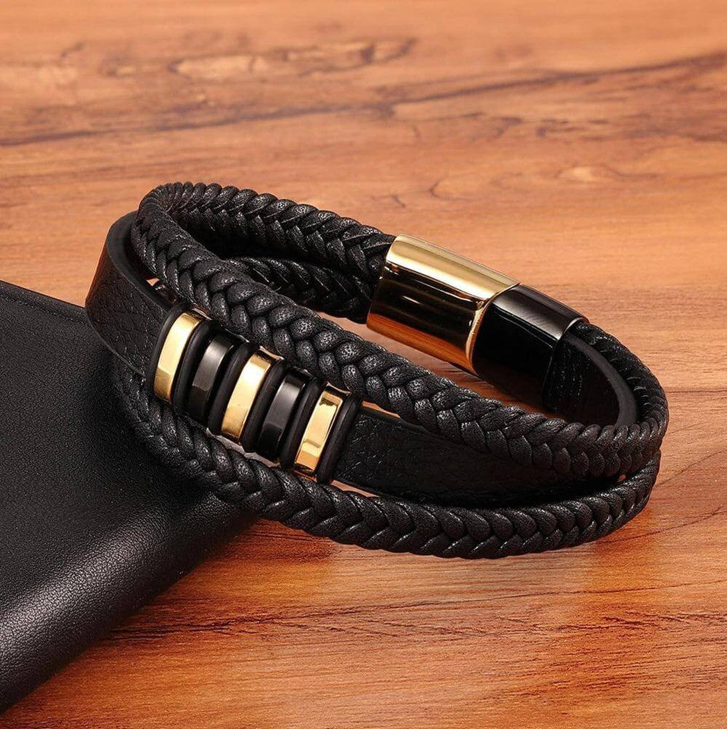 Stilvolle echte Armbänder für Herren