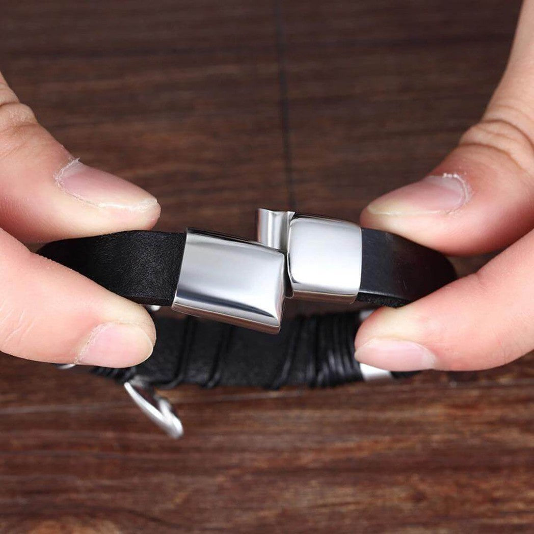 Stilvolle echte Armbänder für Herren