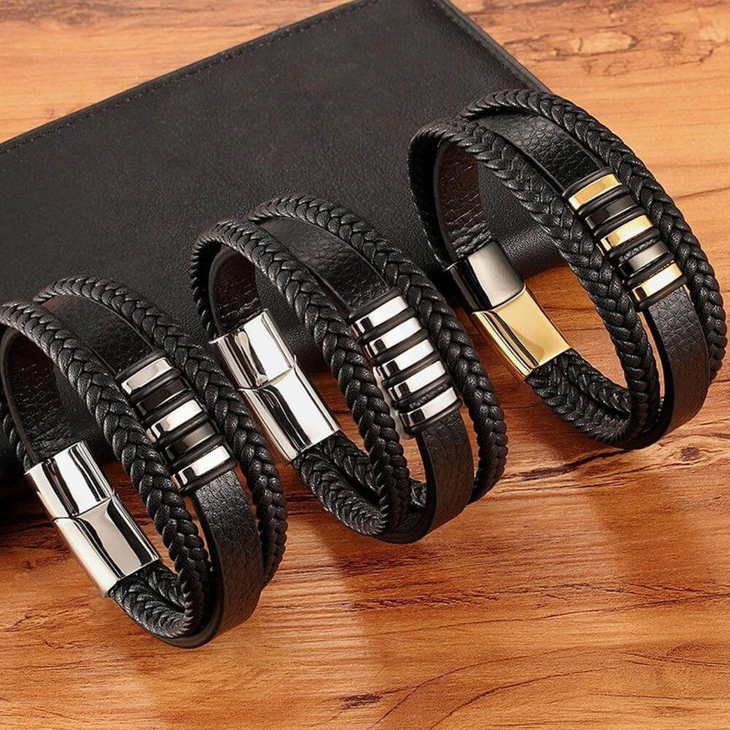 Stilvolle echte Armbänder für Herren