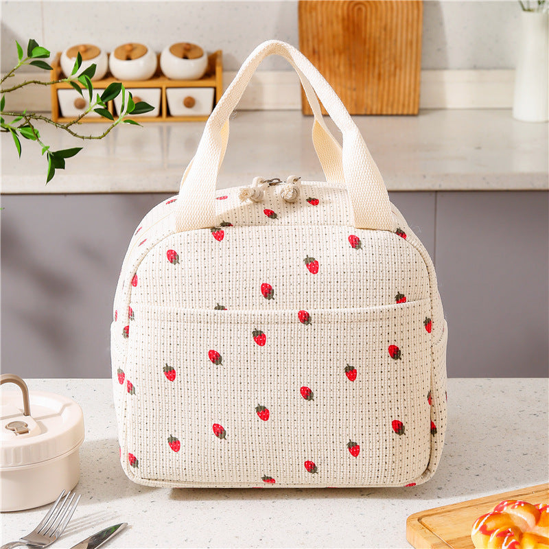 Stilvolle isolierte Lunchtasche