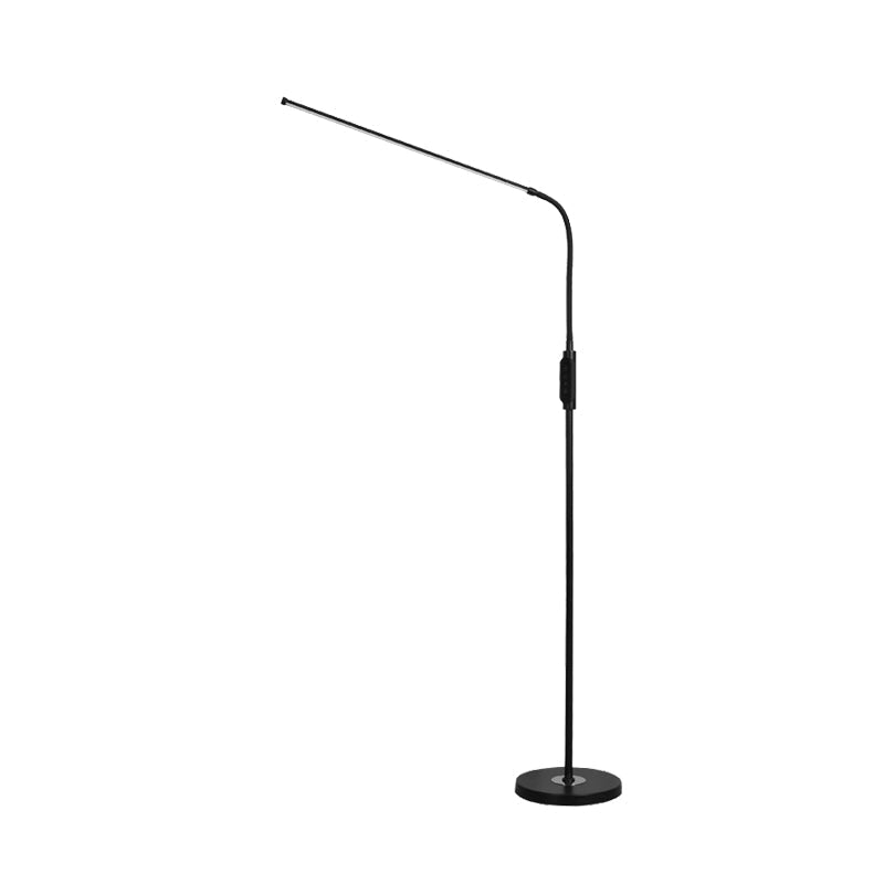 Stilvolle LED-Stehlampe mit verstellbarem Leuchtenkopf