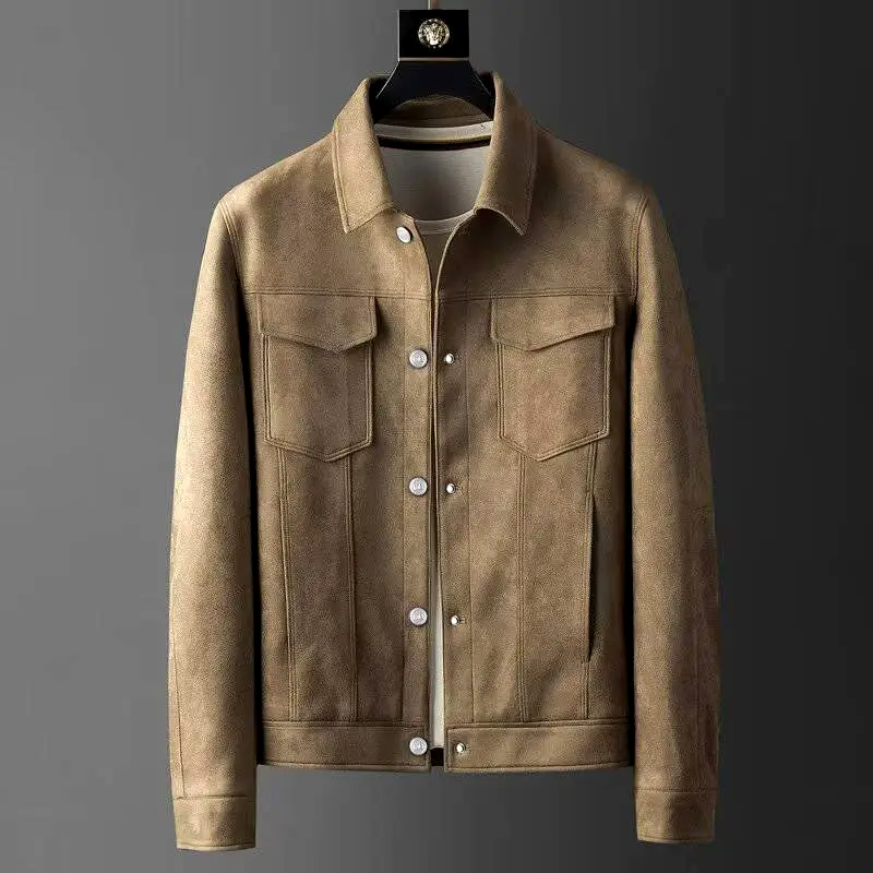 Stilvolle Wildlederjacke für Herren