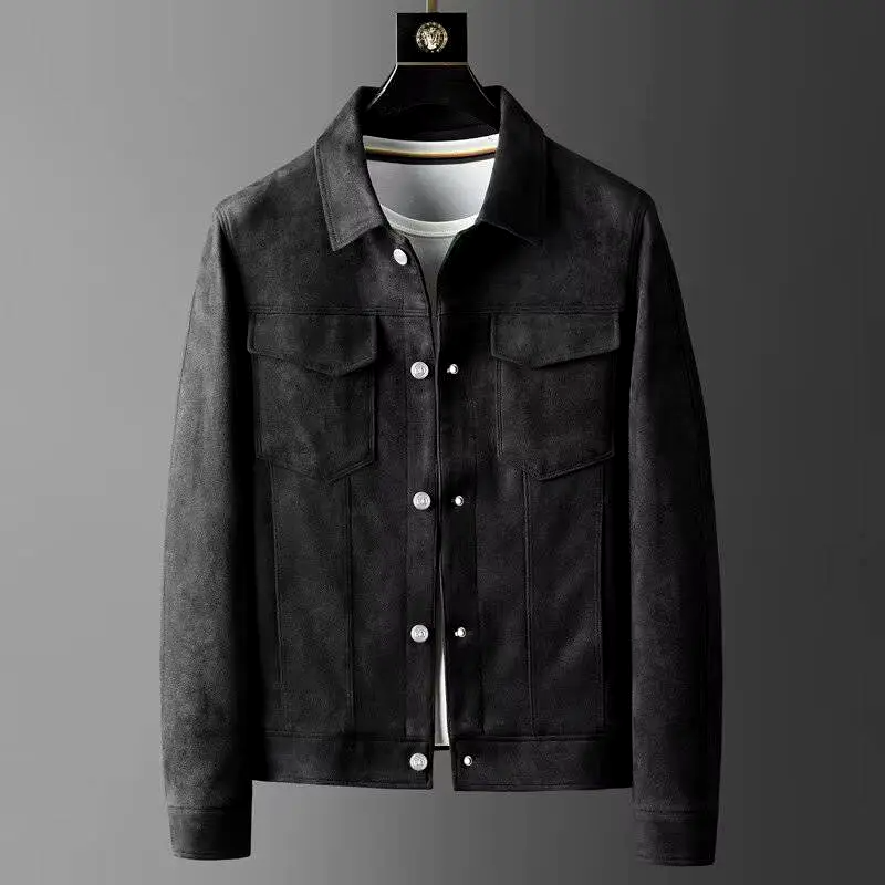 Stilvolle Wildlederjacke für Herren