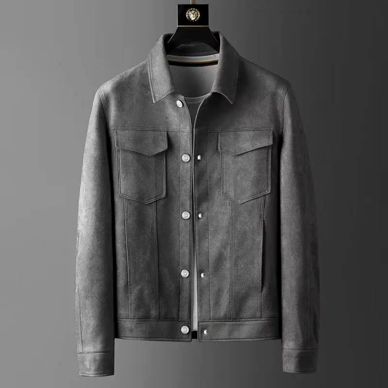 Stilvolle Wildlederjacke für Herren
