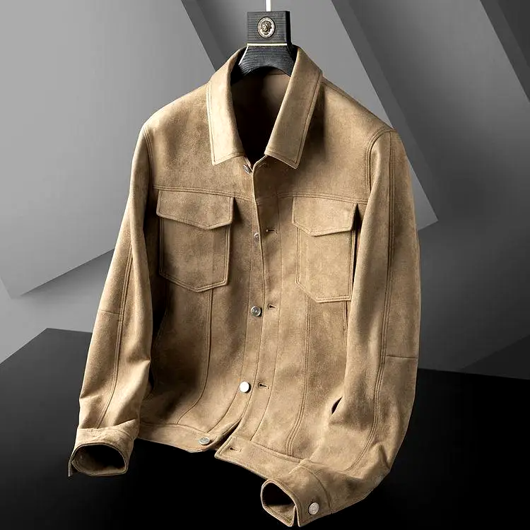 Stilvolle Wildlederjacke für Herren