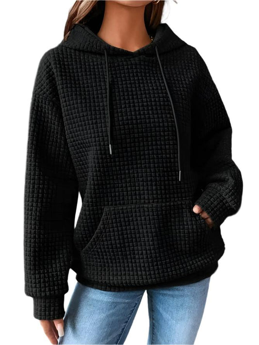 Stilvoller gesteppter Hoodie