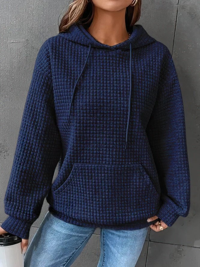 Stilvoller gesteppter Hoodie