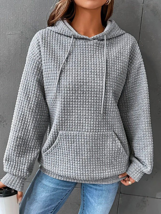 Stilvoller gesteppter Hoodie