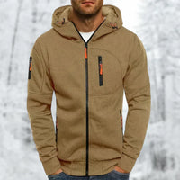 Stilvoller Herren-Hoodie mit Reißverschluss