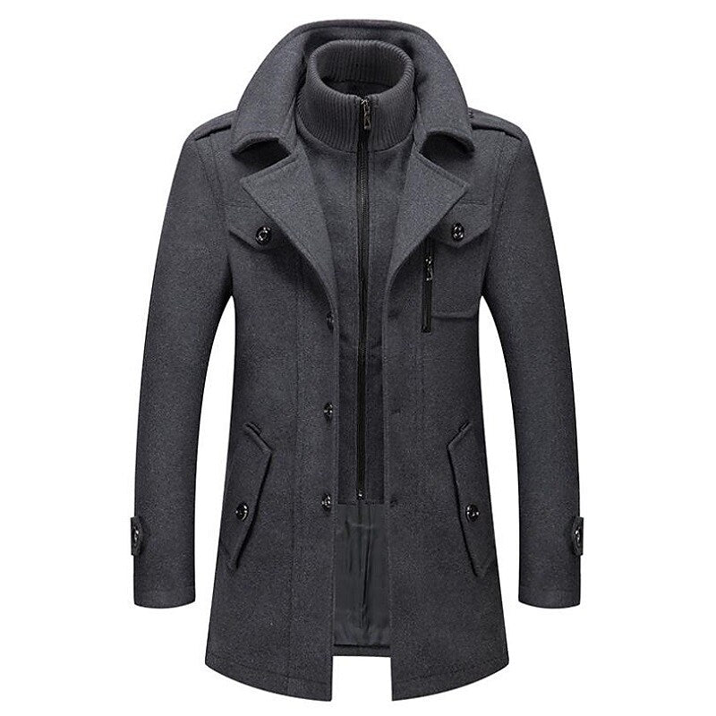 Stilvoller, warmer Herren-Caban