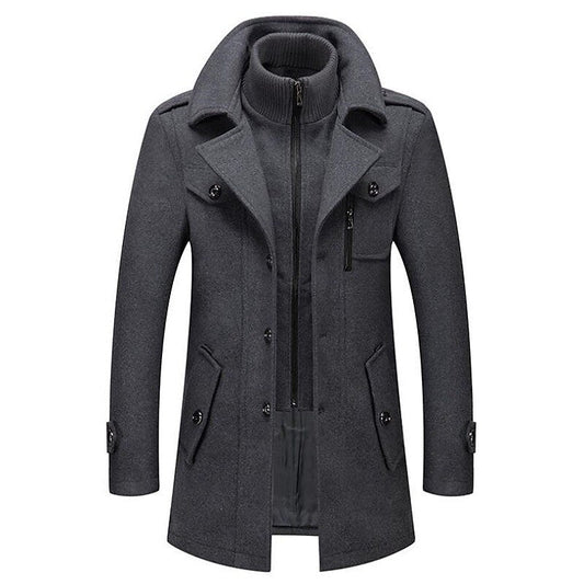 Stilvoller, warmer Herren-Caban