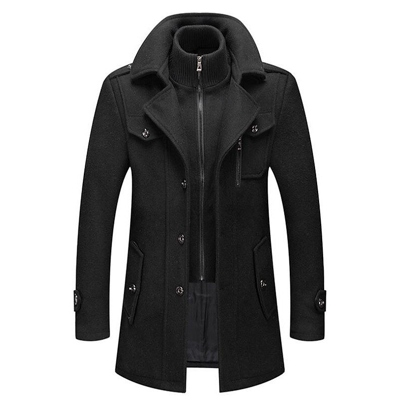 Stilvoller, warmer Herren-Caban