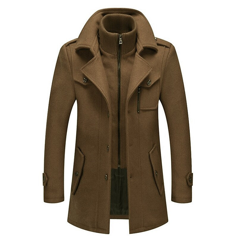 Stilvoller, warmer Herren-Caban