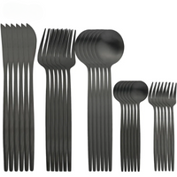 Stilvolles Edelstahl-Besteckset in zeitlosem Design, 30-teilig