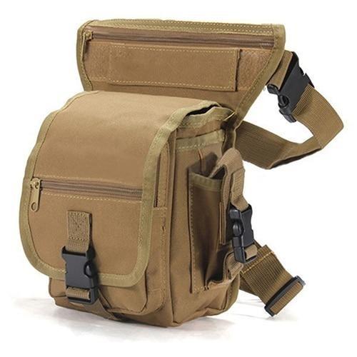 Strapazierfähige taktische Beinbeuteltasche für Herren – Wasserabweisend & mit mehreren Taschen