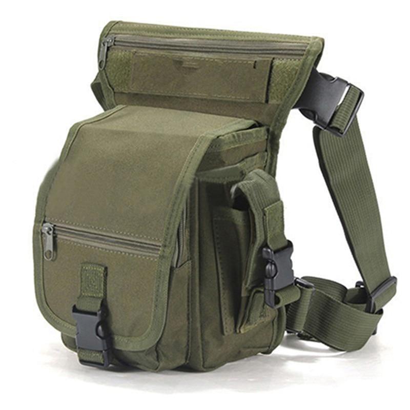 Strapazierfähige taktische Beinbeuteltasche für Herren – Wasserabweisend & mit mehreren Taschen