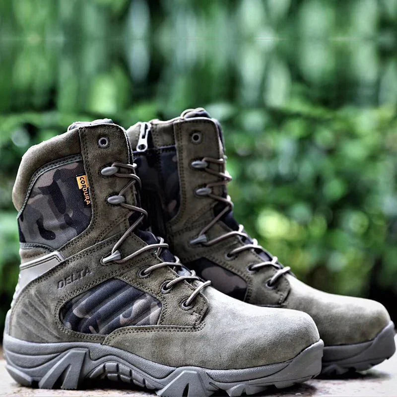 Strapazierfähige taktische Einsatzstiefel für Herren für Outdoor-Abenteuer