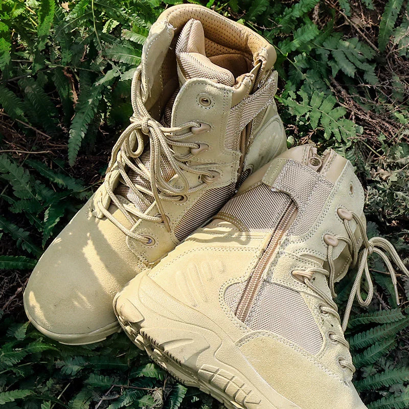 Strapazierfähige taktische Einsatzstiefel für Herren für Outdoor-Abenteuer