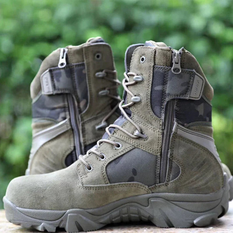 Strapazierfähige taktische Einsatzstiefel für Herren für Outdoor-Abenteuer