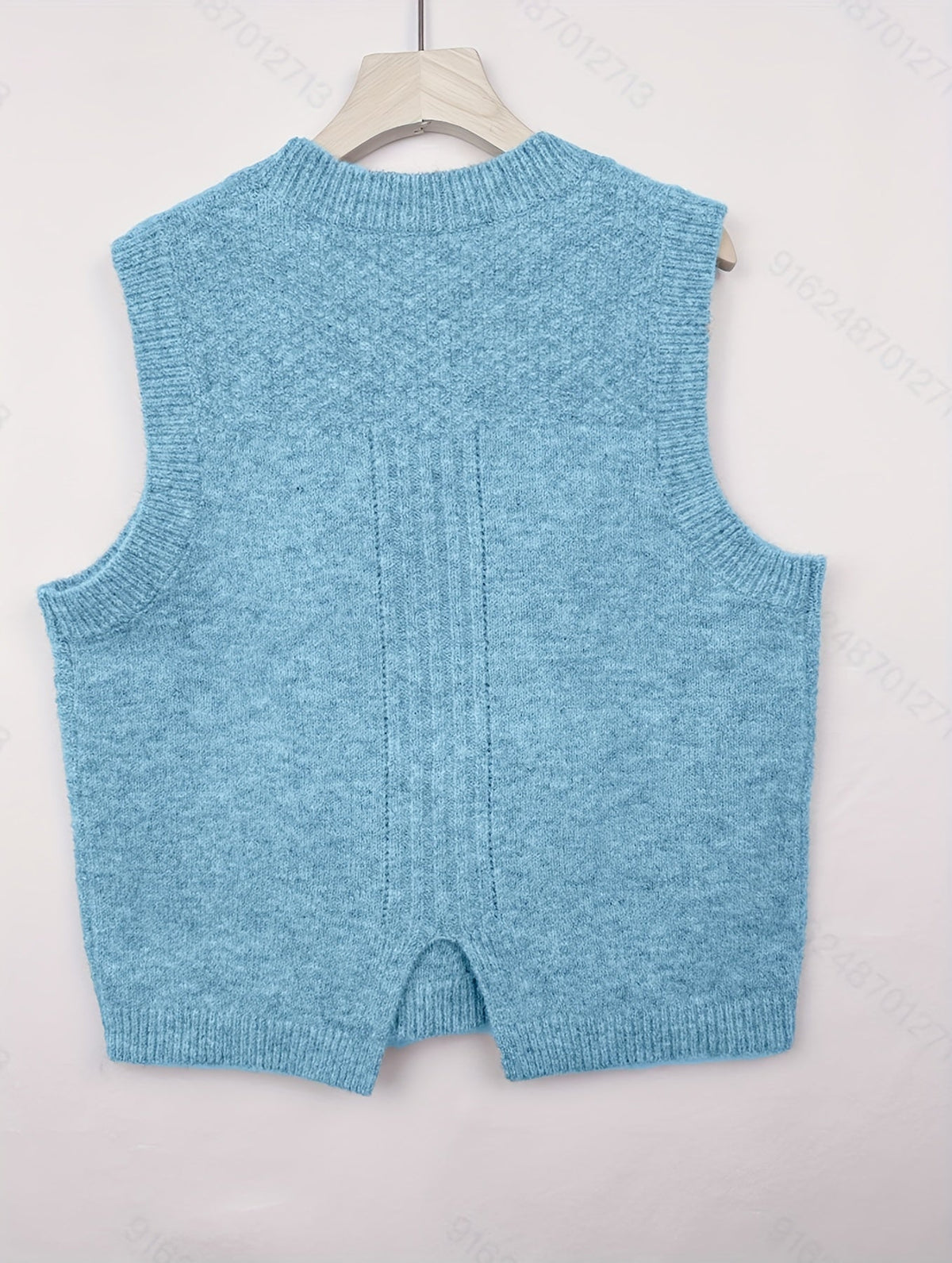 Strickpullunder mit Zopfmuster
