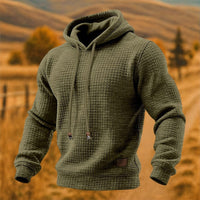 Strukturierter Kapuzenpullover