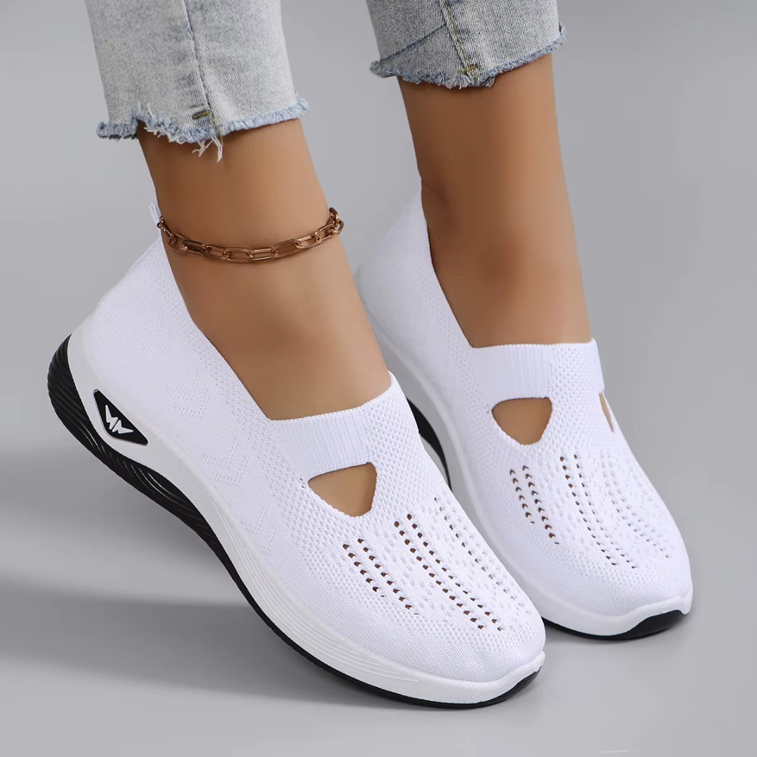 Stützende, flexible, komfortable und atmungsaktive Damen-Schuhe aus Textil