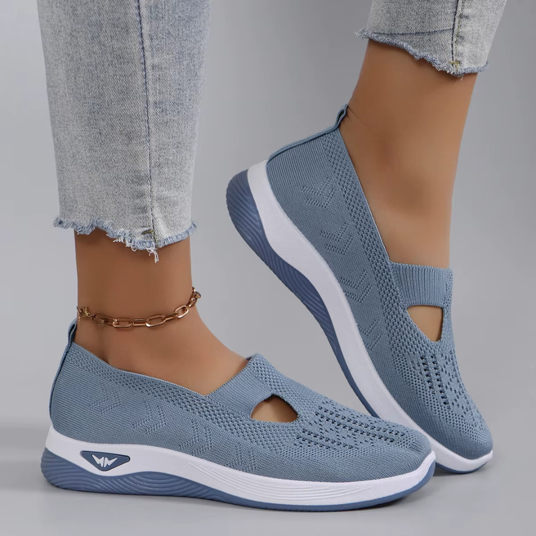 Stützende, flexible, komfortable und atmungsaktive Damen-Schuhe aus Textil