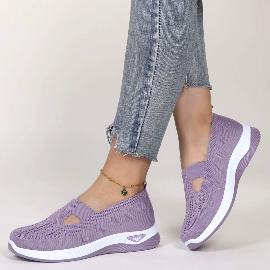 Stützende, flexible, komfortable und atmungsaktive Damen-Schuhe aus Textil