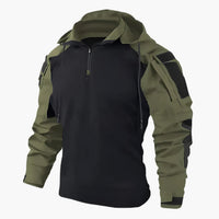 Taktische Herren-Winterjacke mit Kapuze
