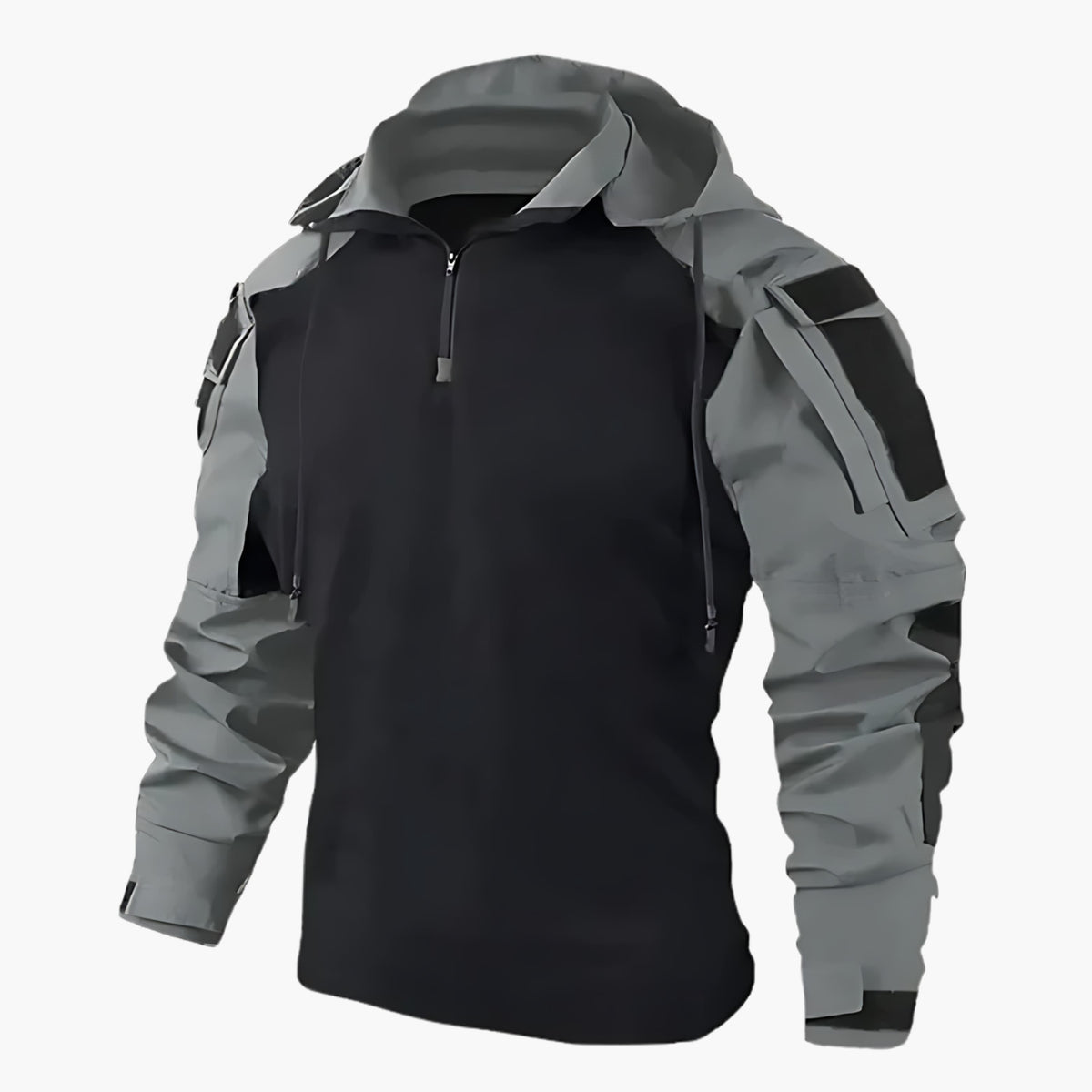 Taktische Herren-Winterjacke mit Kapuze