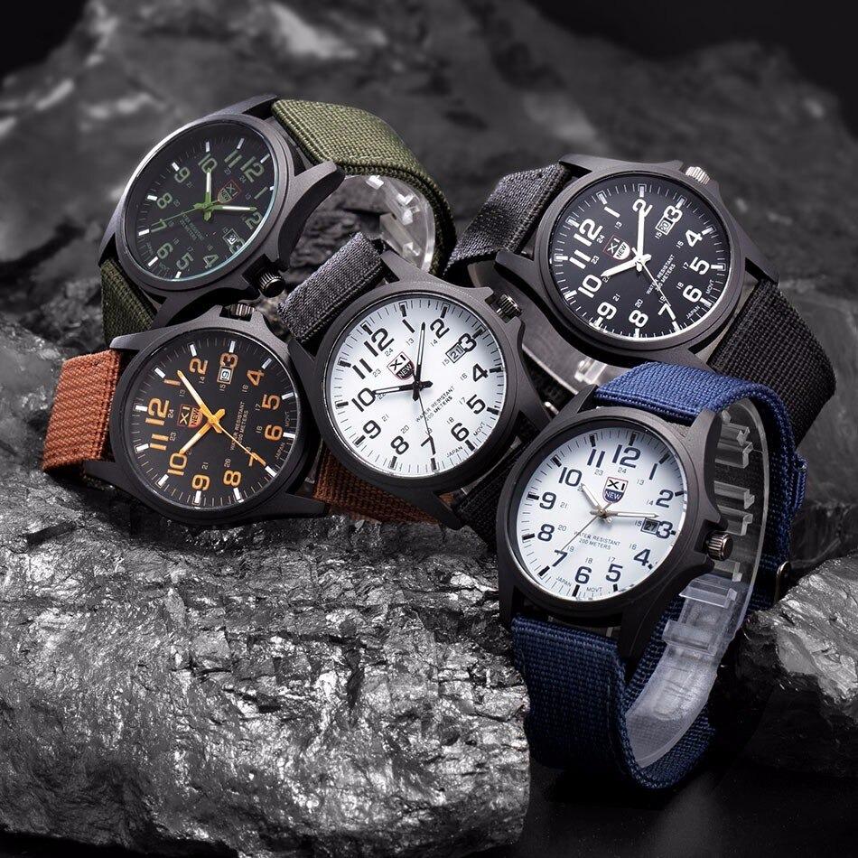 Taktische Herrenuhr AdventureTime – wasserdicht und stoßfest mit LED