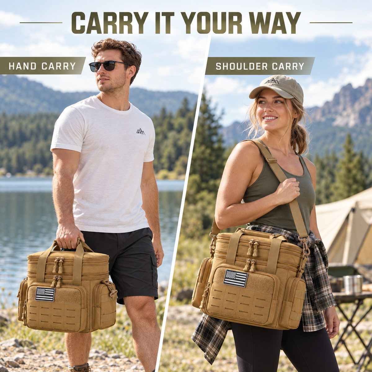 Taktische Kühltasche
