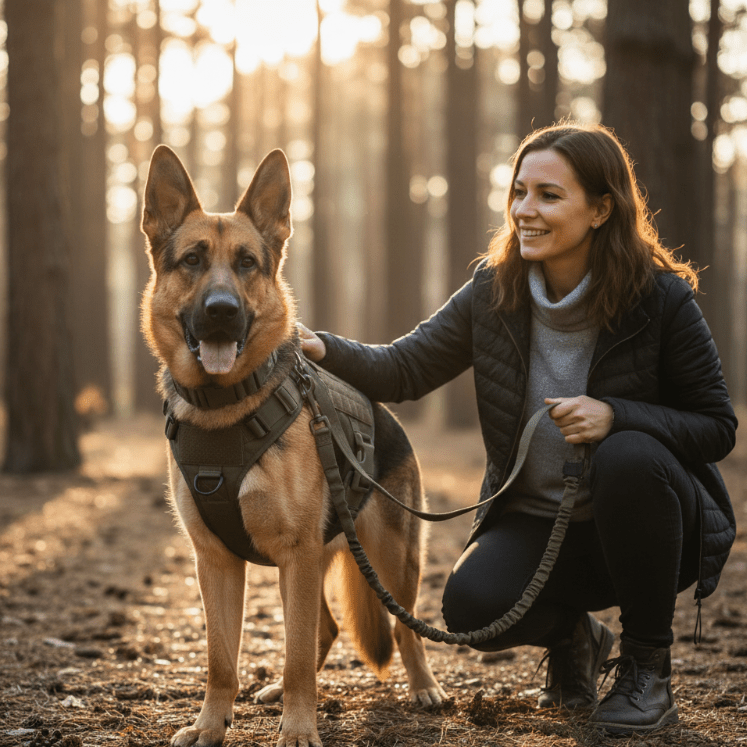 Taktisches Hundegeschirr: Kontrolle und Komfort für Ihren Hund