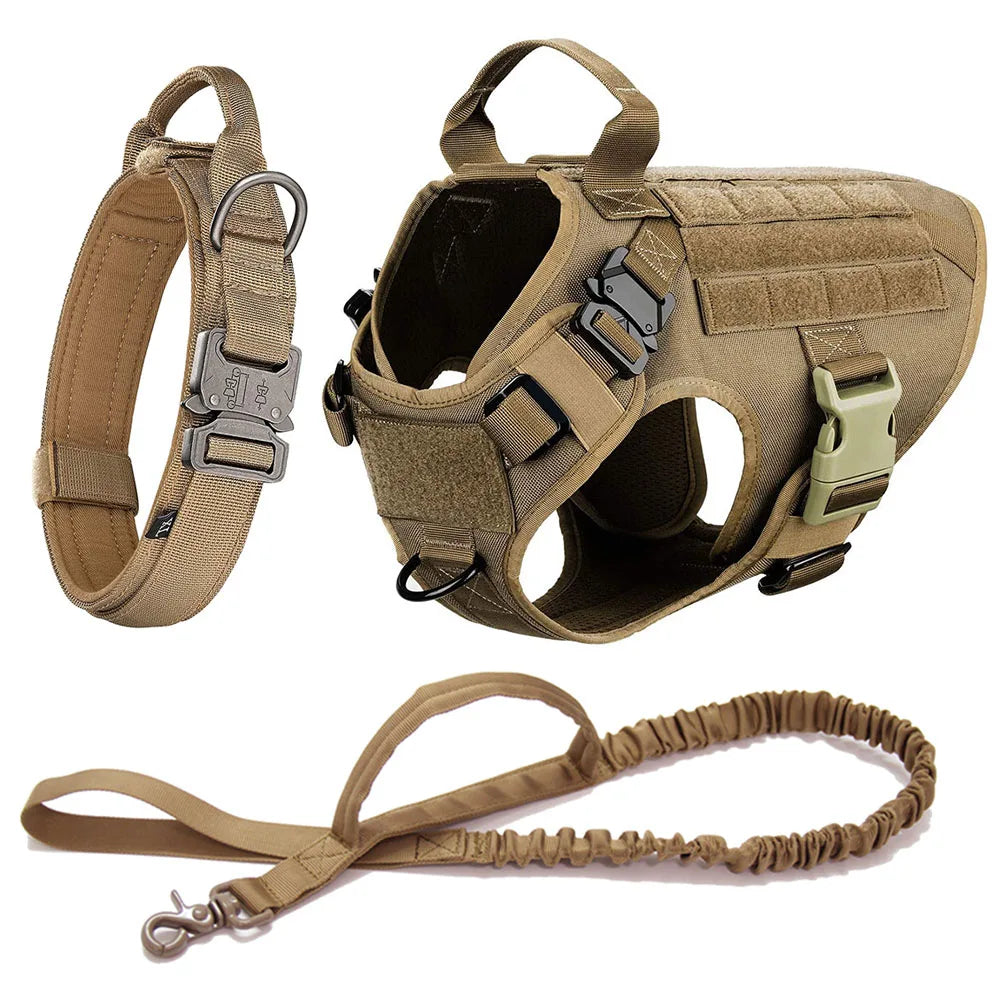 Taktisches No-Pull-Hundegeschirr für Training und Outdoor-Abenteuer