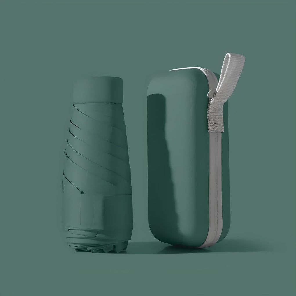 Taschenschirm mit wasserdichter Hülle