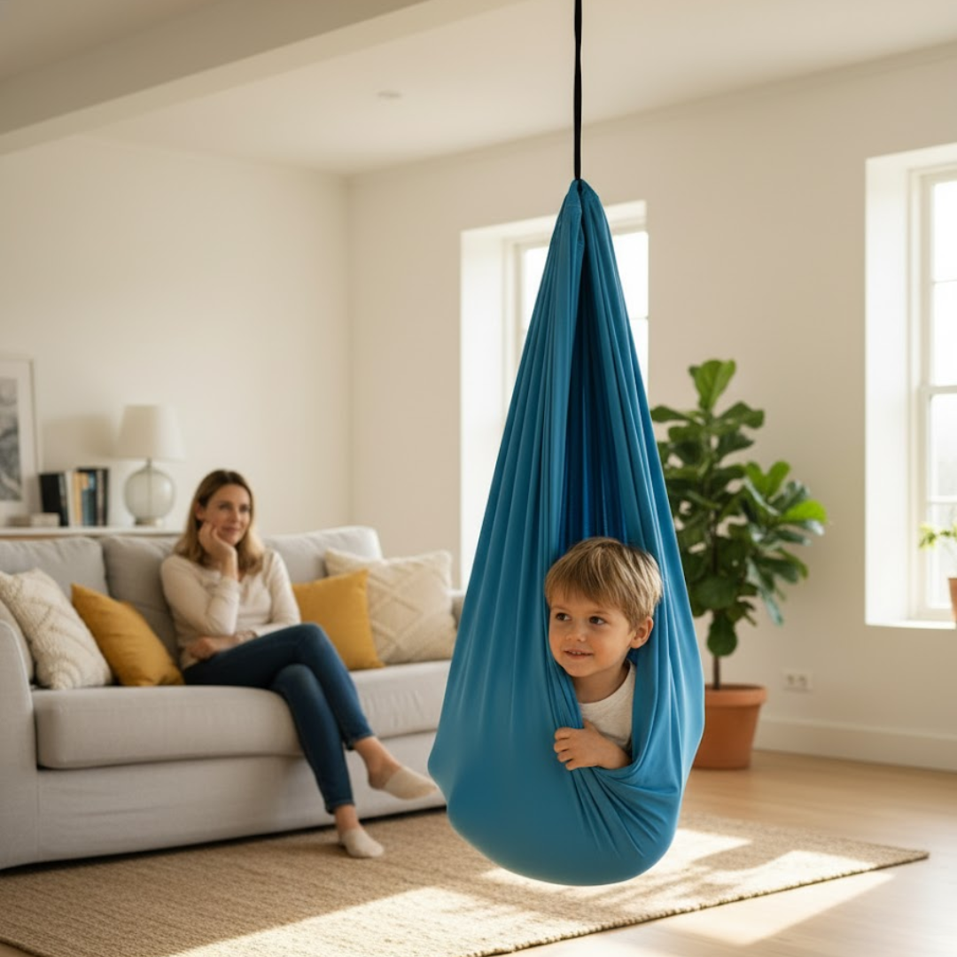 Therapieschaukel – beruhigende Sensorikschaukel für Kinder und besondere Bedürfnisse