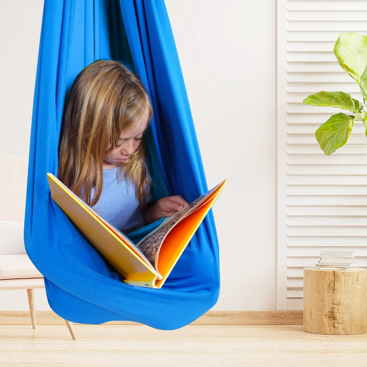 Therapieschaukel – Sensorikschaukel für Kinder und besondere Bedürfnisse aus elastischem Stoff
