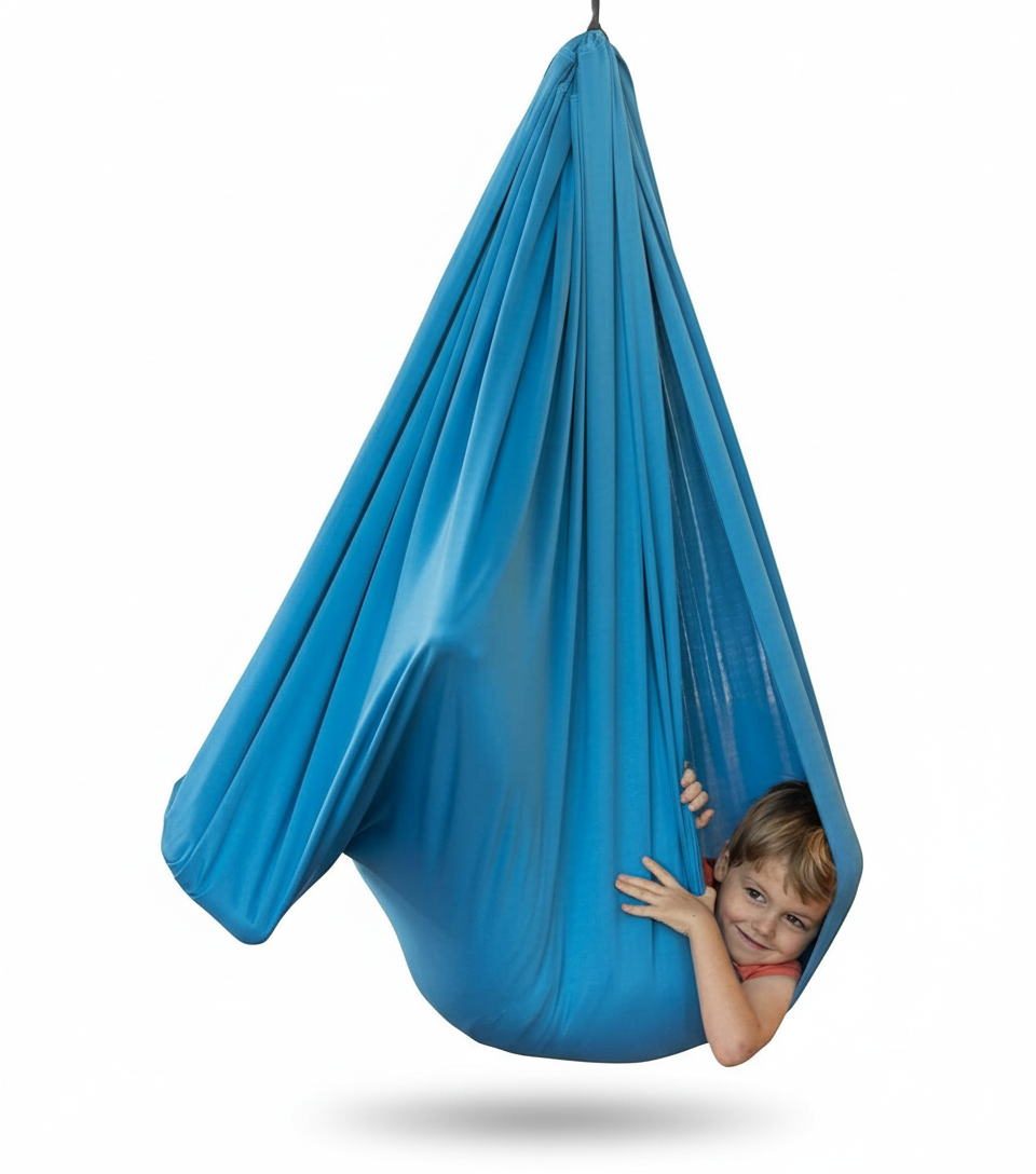 Therapieschaukel – Sensorikschaukel für Kinder und besondere Bedürfnisse aus elastischem Stoff